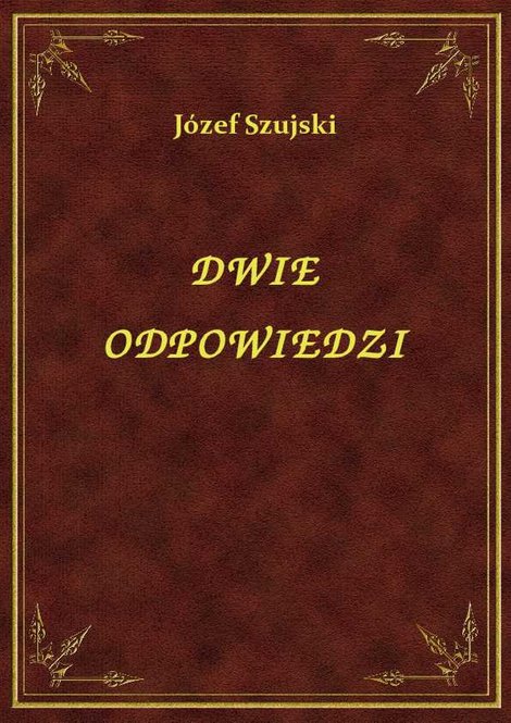 ebooki: Dwie Odpowiedzi – ebook