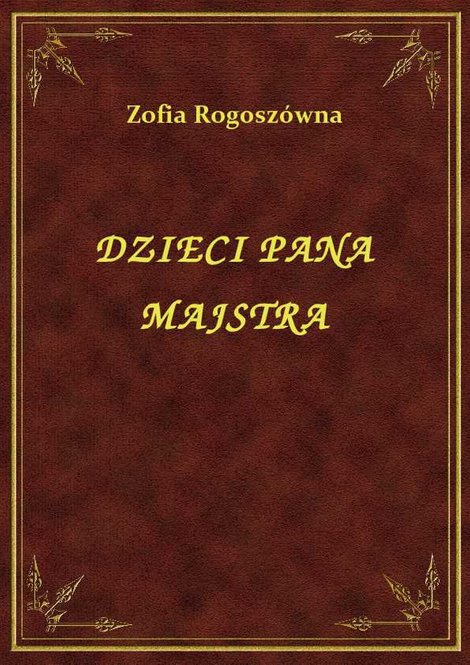 ebooki: Dzieci Pana Majstra – ebook