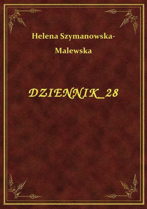 ebooki: Dziennik 28 – ebook