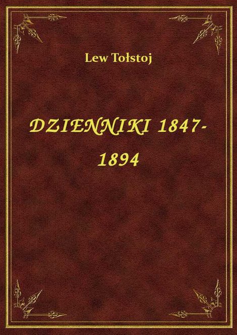 ebooki: Dzienniki 1847-1894 – ebook