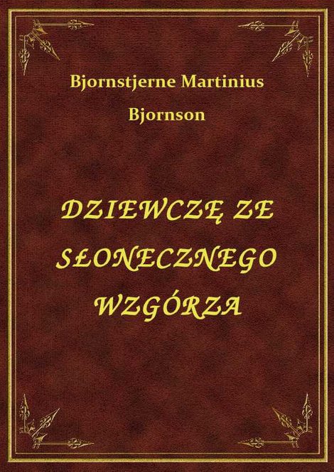ebooki: Dziewczę Ze Słonecznego Wzgórza – ebook