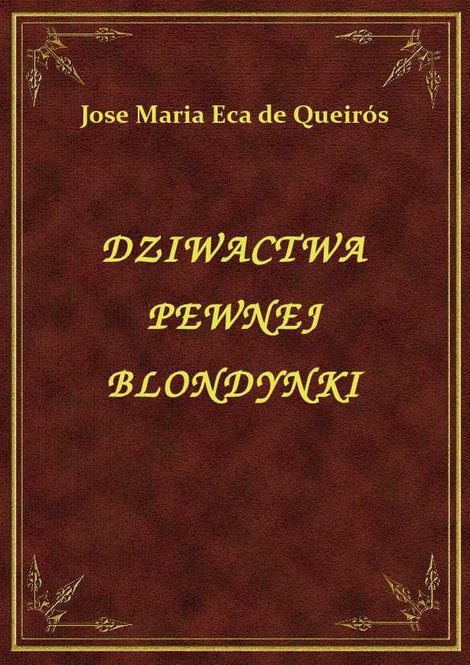 ebooki: Dziwactwa pewnej blondynki – ebook