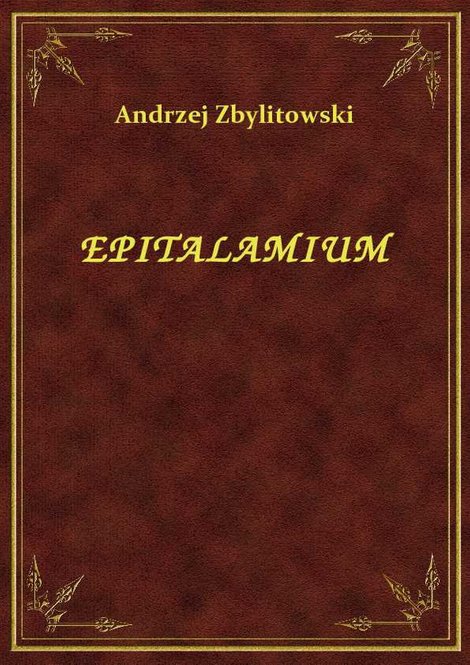 ebooki: Epitalamium – ebook