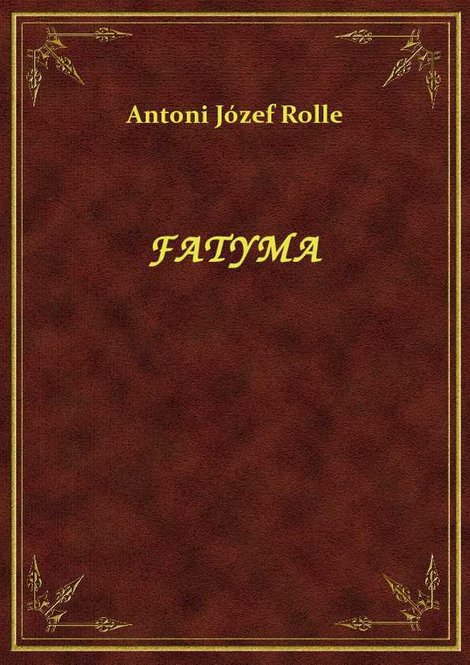 ebooki: Fatyma – ebook