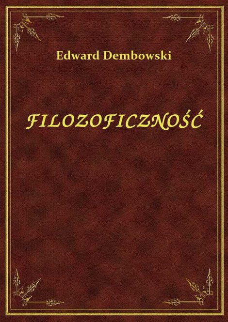 ebooki: Filozoficzność – ebook