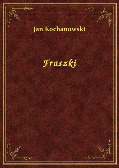 ebooki: Fraszki – ebook
