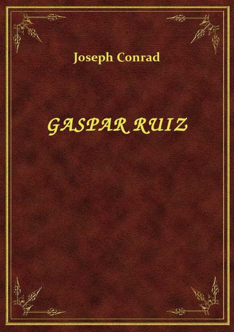 ebooki: Gaspar Ruiz – ebook