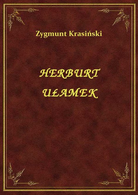 ebooki: Herburt Ułamek – ebook