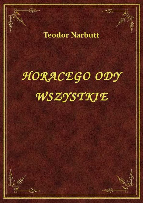 ebooki: Horacego Ody Wszystkie – ebook