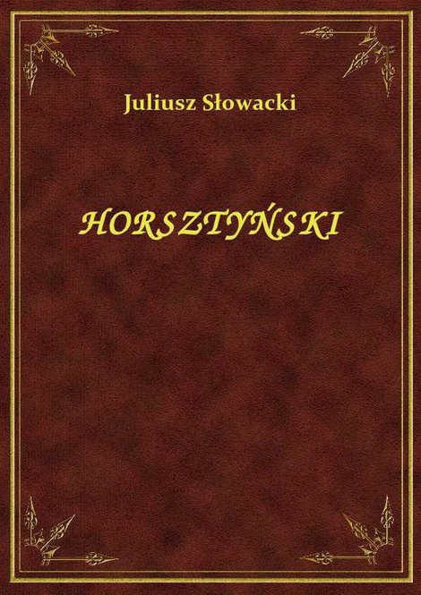 ebooki: Horsztyński – ebook