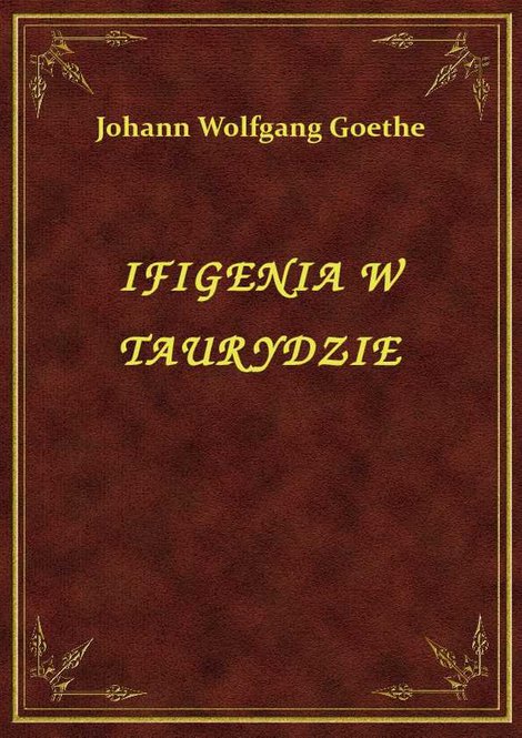 ebooki: Ifigenia W Taurydzie – ebook