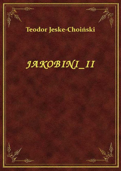 ebooki: Jakobini II – ebook