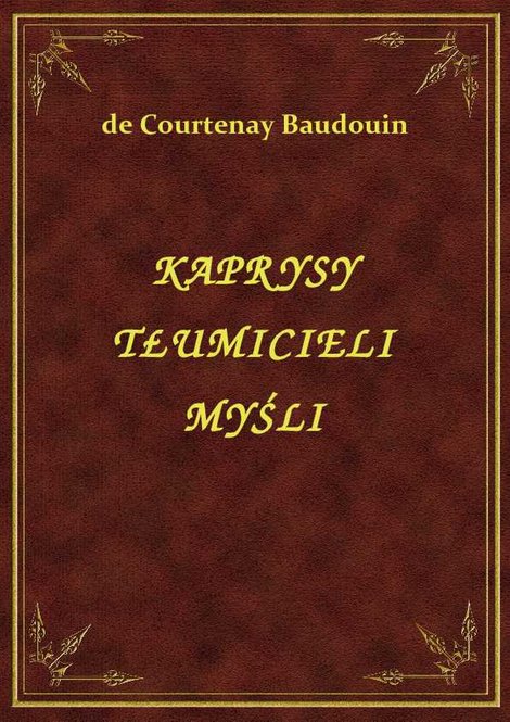 ebooki: Kaprysy Tłumicieli Myśli – ebook