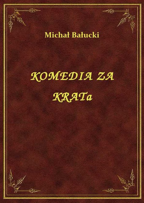ebooki: Komedia Za Krata – ebook