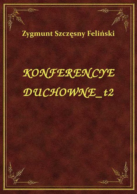 ebooki: Konferencye Duchowne T2 – ebook
