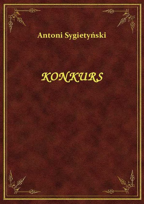 ebooki: Konkurs – ebook