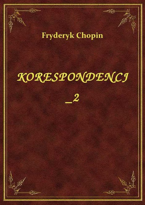 ebooki: Korespondencj 2 – ebook