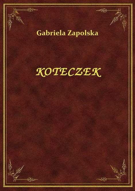 ebooki: Koteczek – ebook