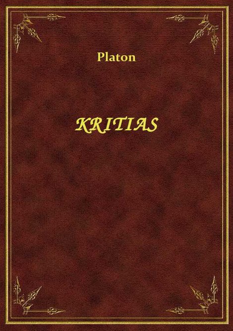 ebooki: Kritias – ebook