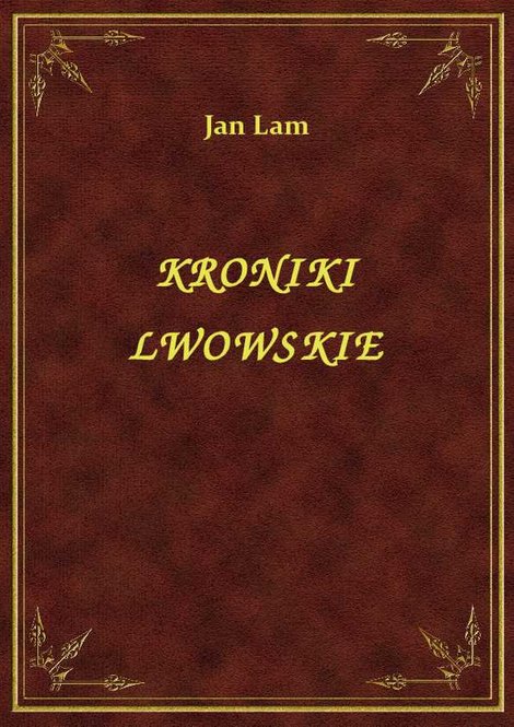 ebooki: Kroniki Lwowskie – ebook