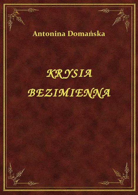 ebooki: Krysia Bezimienna – ebook