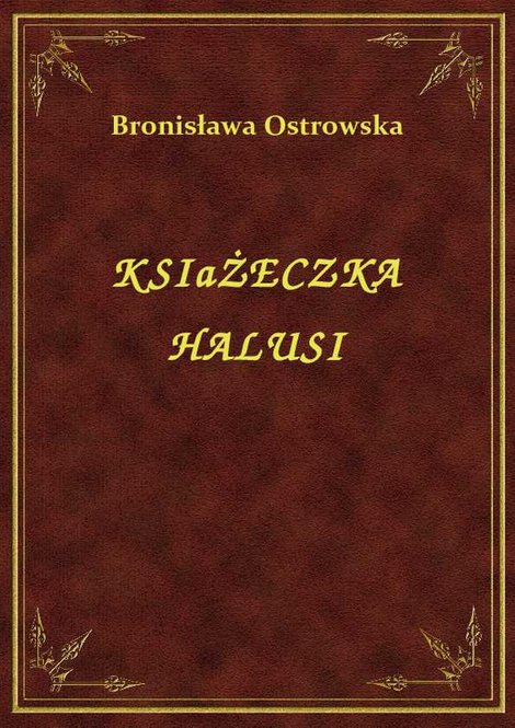 ebooki: Książeczka Halusi – ebook