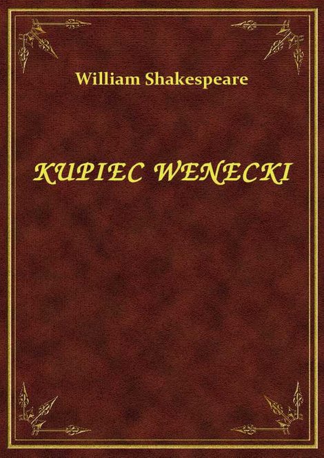 ebooki: Kupiec Wenecki – ebook