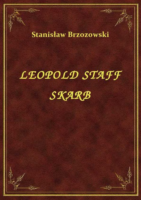 ebooki: Leopold Staff Skarb – ebook