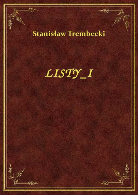 ebooki: Listy I – ebook