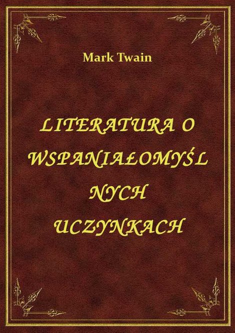 ebooki: Literatura O Wspaniałomyślnych Uczynkach – ebook