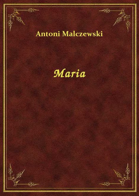 ebooki: Maria – ebook