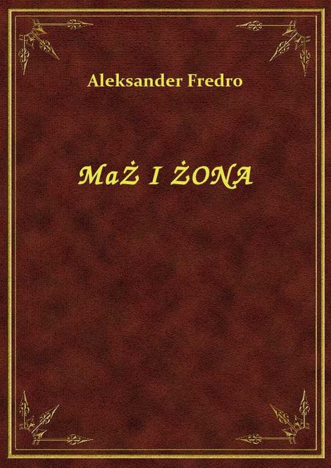 ebooki: Mąż I Żona – ebook