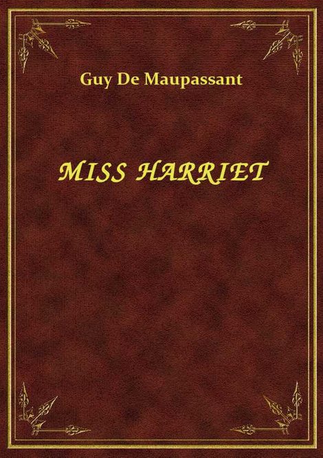 ebooki: Miss Harriet – ebook