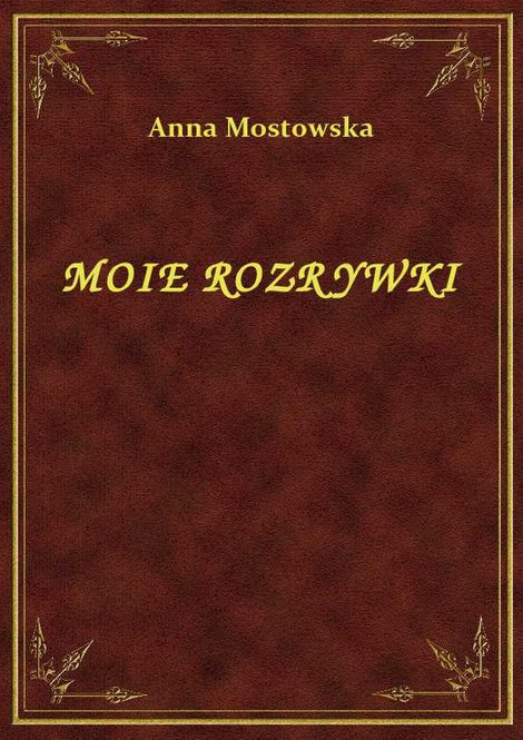 ebooki: Moje Rozrywki – ebook