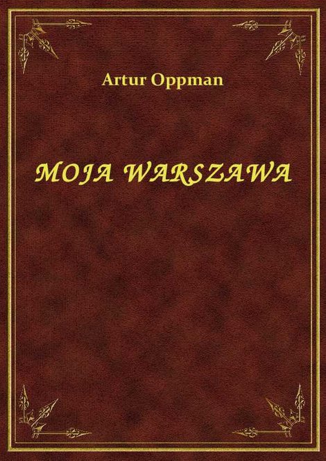 ebooki: Moja Warszawa – ebook