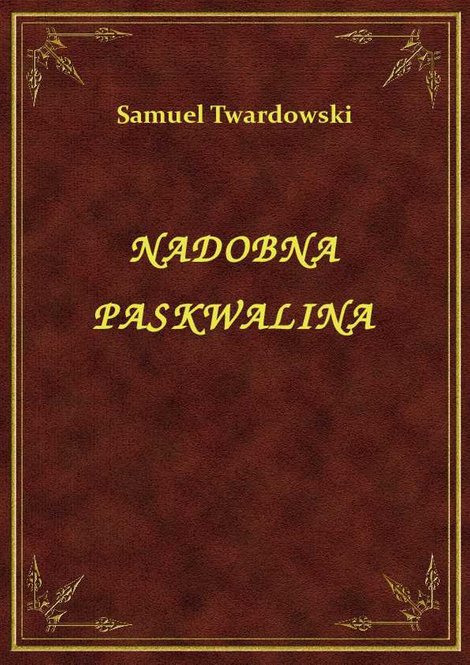 ebooki: Nadobna Paskwalina – ebook