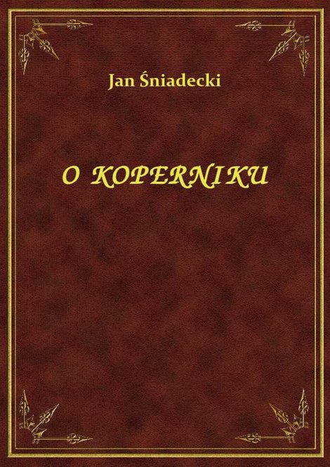 ebooki: O Koperniku – ebook