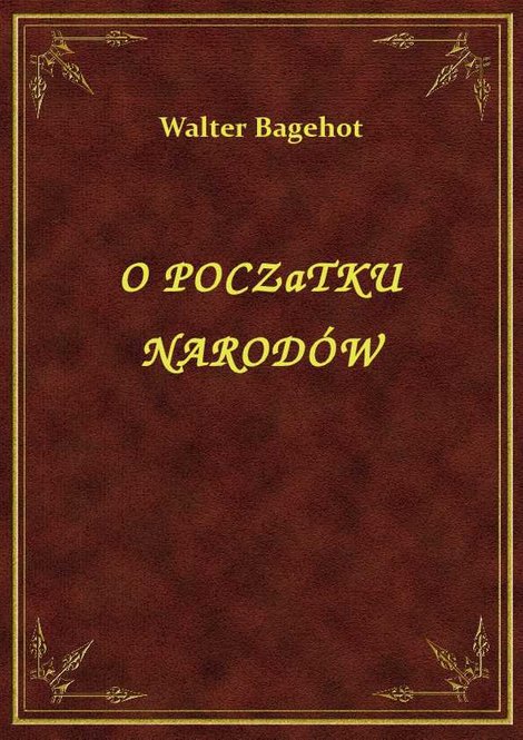 ebooki: O Początku Narodów – ebook