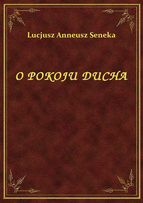 ebooki: O Pokoju Ducha – ebook