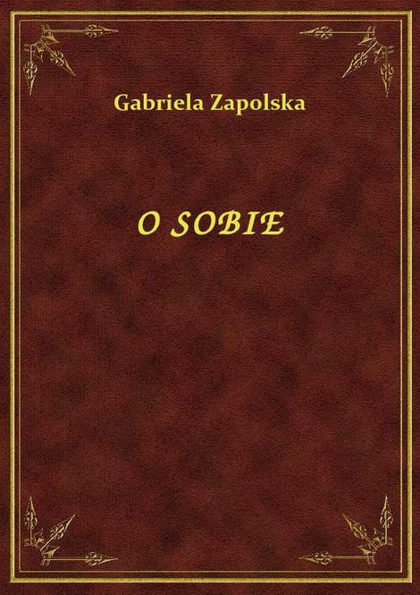 ebooki: O Sobie – ebook