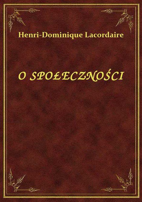 ebooki: O społeczności – ebook