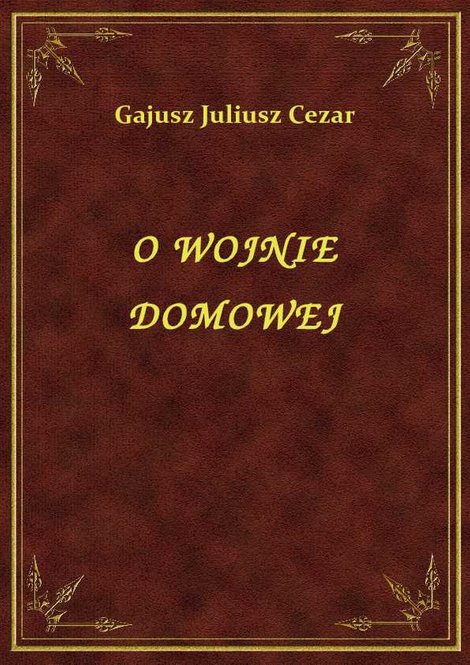 ebooki: O Wojnie Domowej – ebook