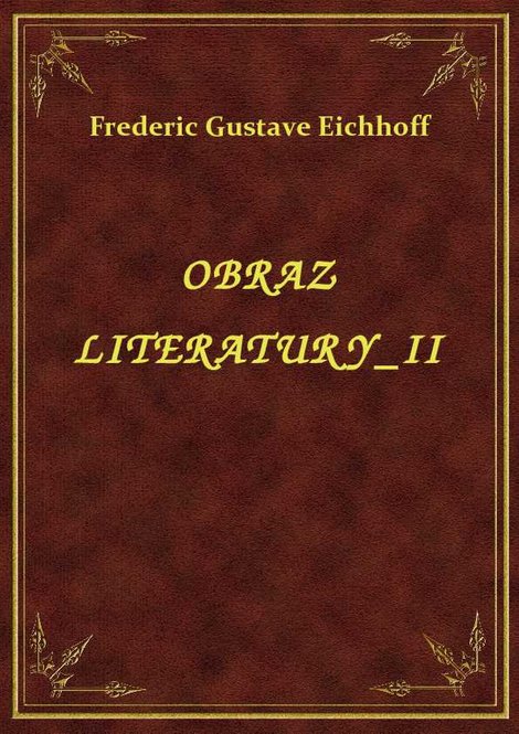 ebooki: Obraz Literatury II – ebook