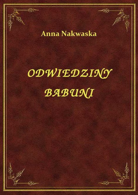 ebooki: Odwiedziny Babuni – ebook