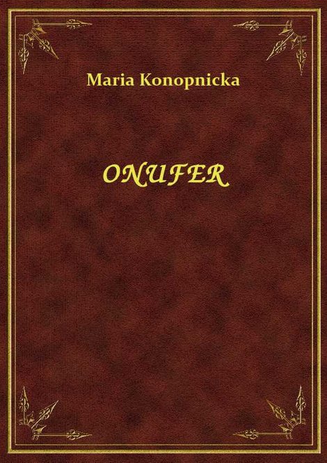 ebooki: Onufer – ebook