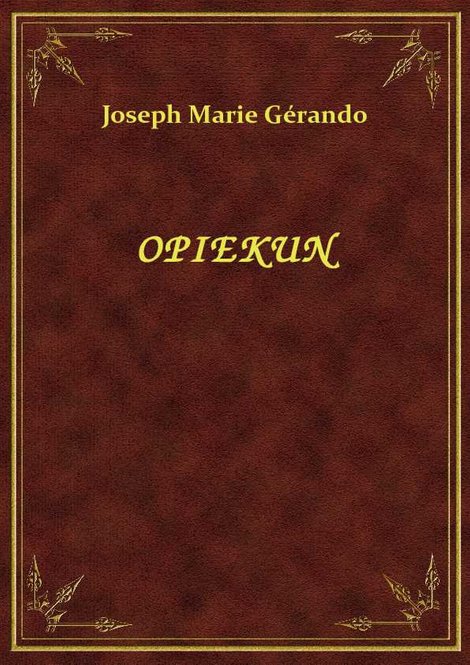 ebooki: Opiekun – ebook