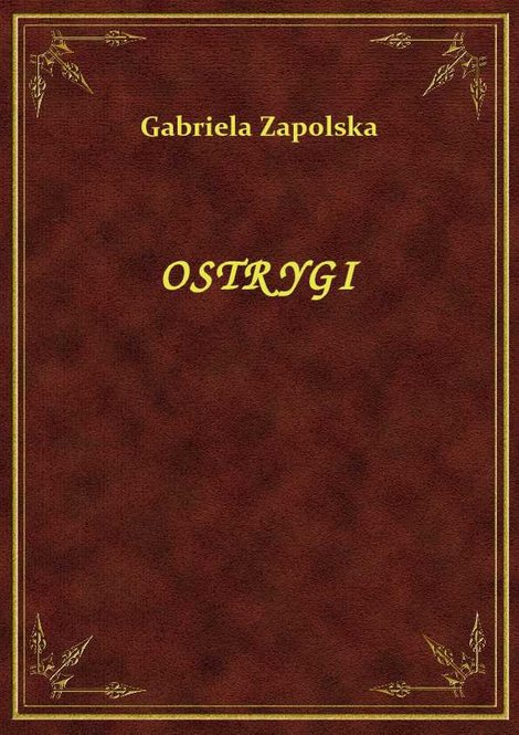 ebooki: Ostrygi – ebook