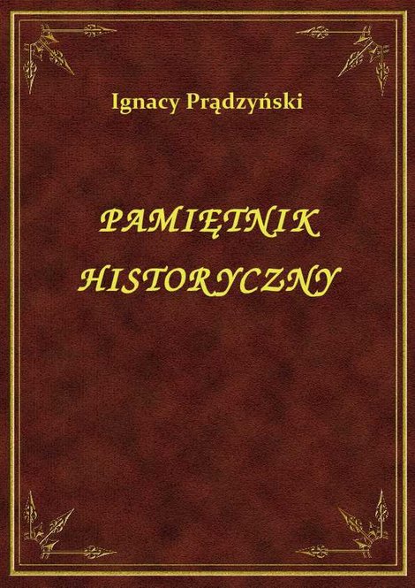 ebooki: Pamiętnik Historyczny – ebook