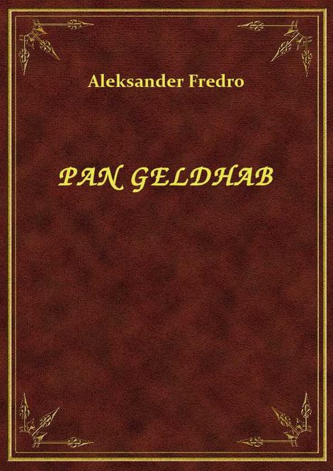 ebooki: Pan Geldhab – ebook
