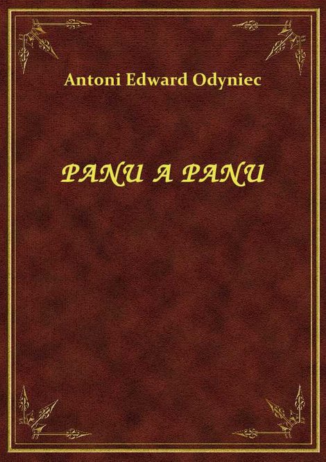 ebooki: Panu A Panu – ebook